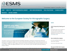 Tablet Screenshot of esms-mohs.eu